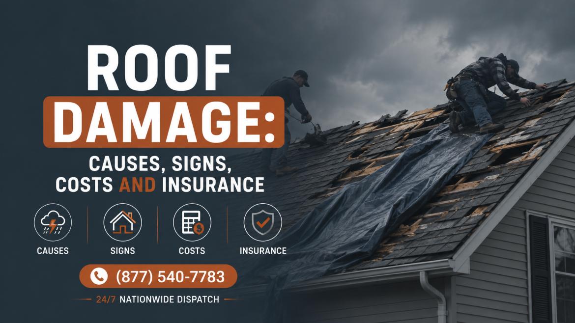 Roof Damage: Causes, Signs, Costs and Insurance