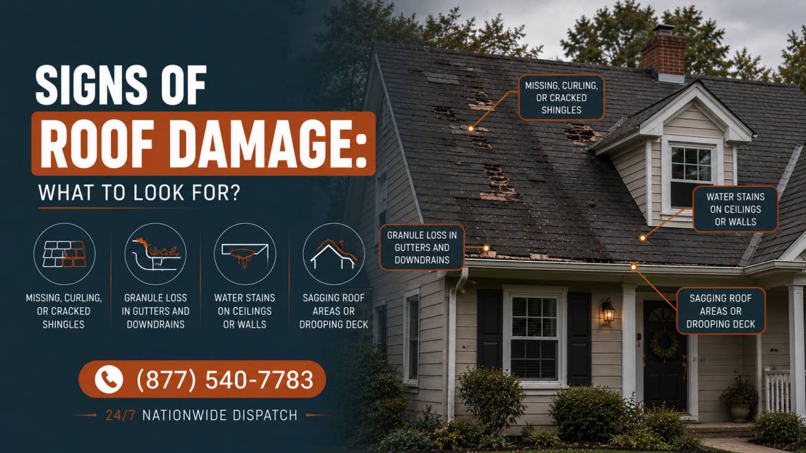 Signs of Roof Damage: What to Look For?