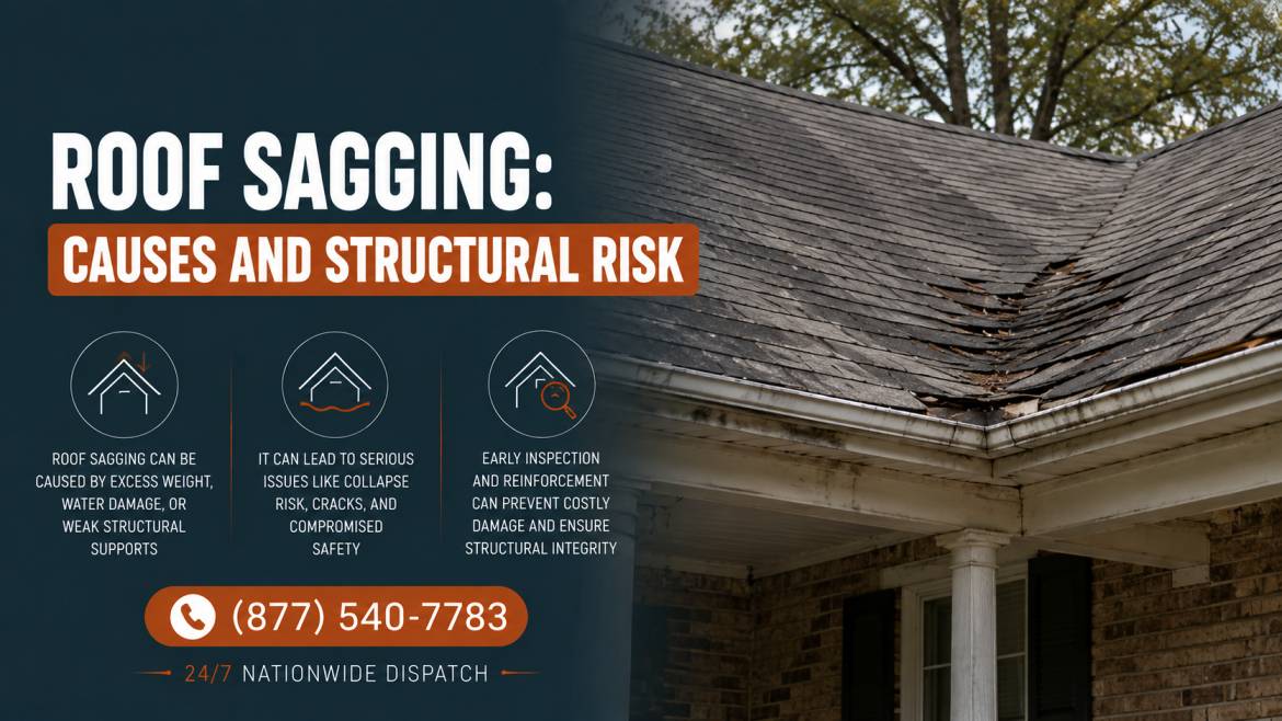 Roof Sagging: Causes and Structural Risk