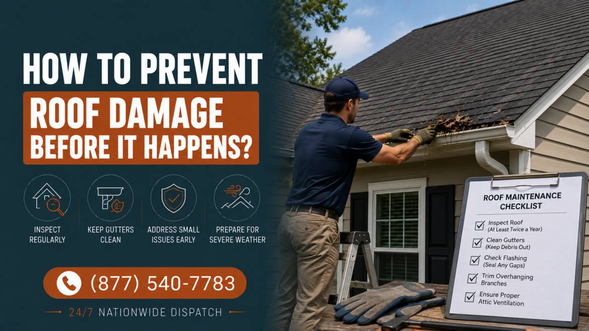 How to Prevent Roof Damage Before It Happens?