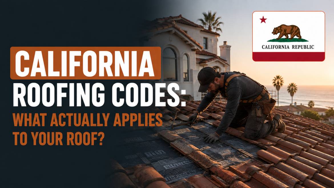 California Roofing Codes: What Actually Applies to Your Roof?