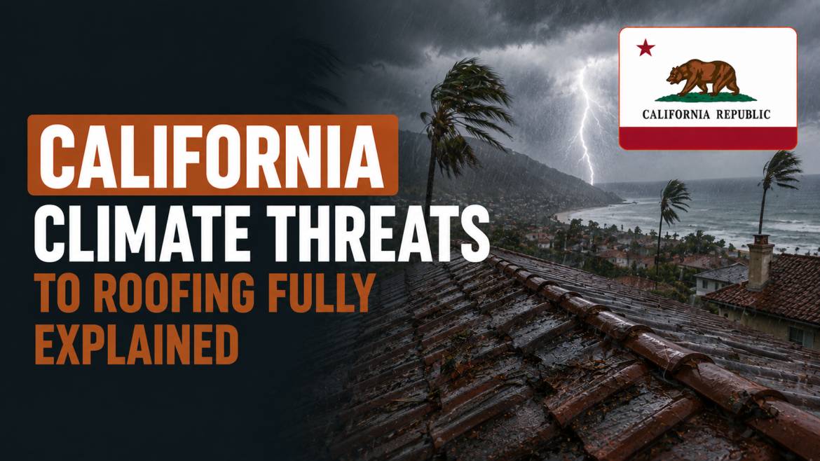 California Climate Threats to Roofing Fully Explained