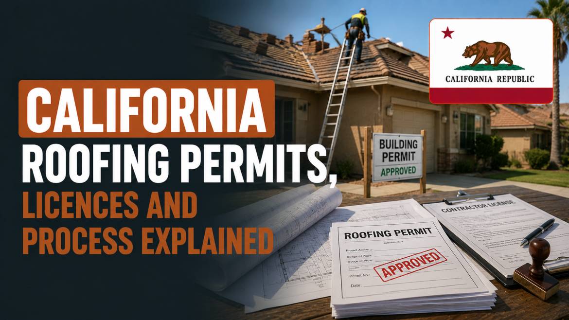 California Roofing Permits, Licences and Process Explained