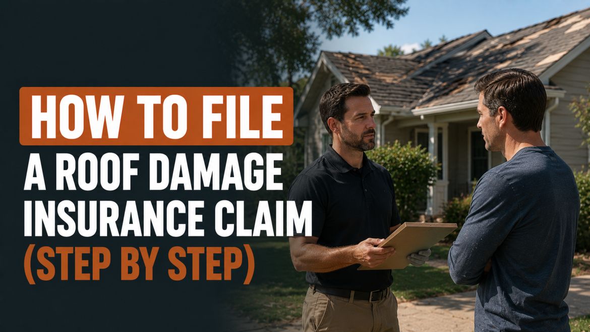How to File a Roof Damage Insurance Claim (Step by Step)