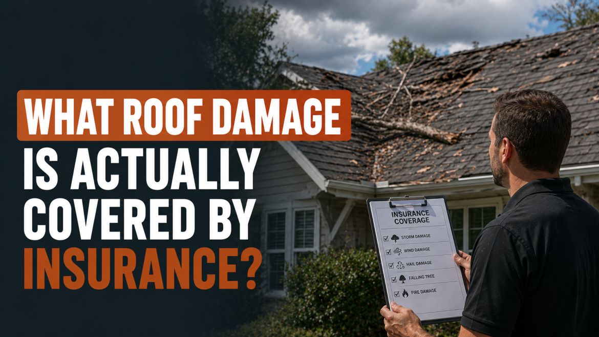 What Roof Damage Is Actually Covered by Insurance?