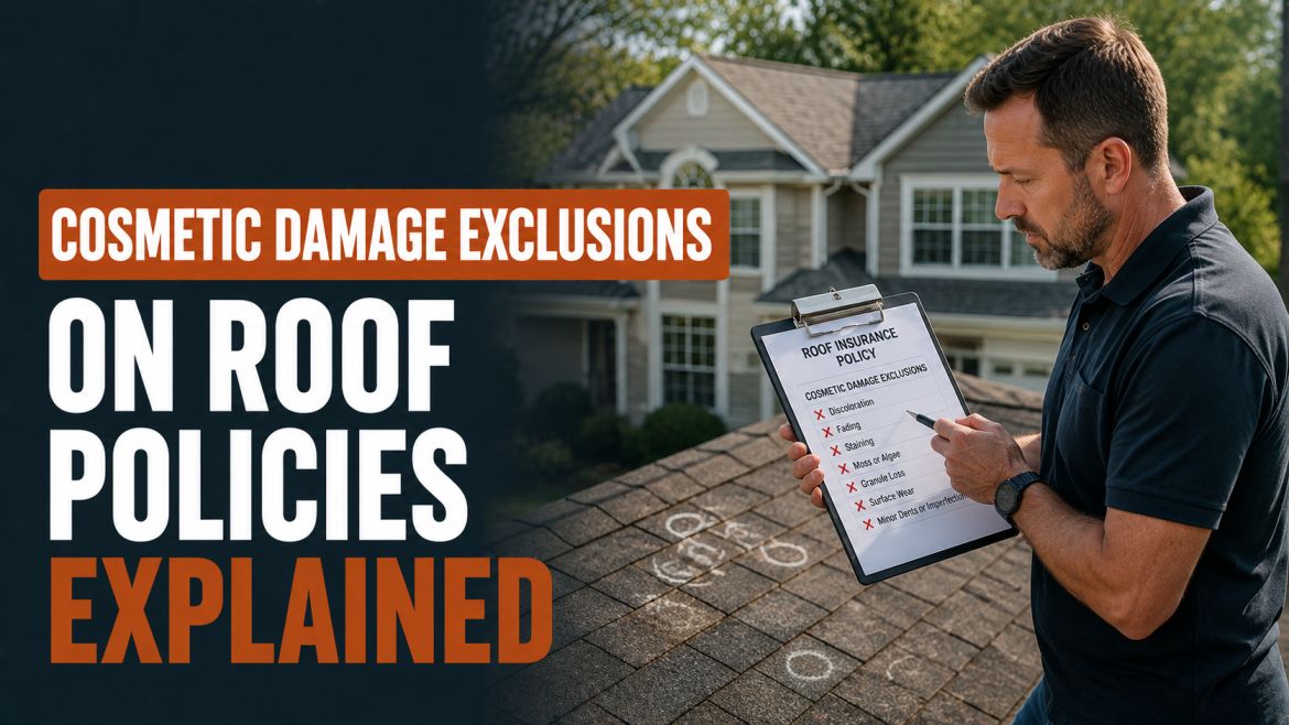 Cosmetic Damage Exclusions on Roof Policies Explained