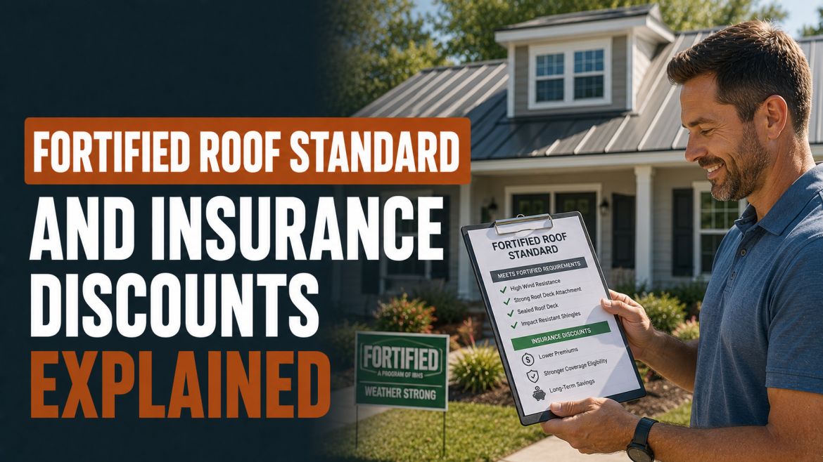 FORTIFIED Roof Standard and Insurance Discounts Explained